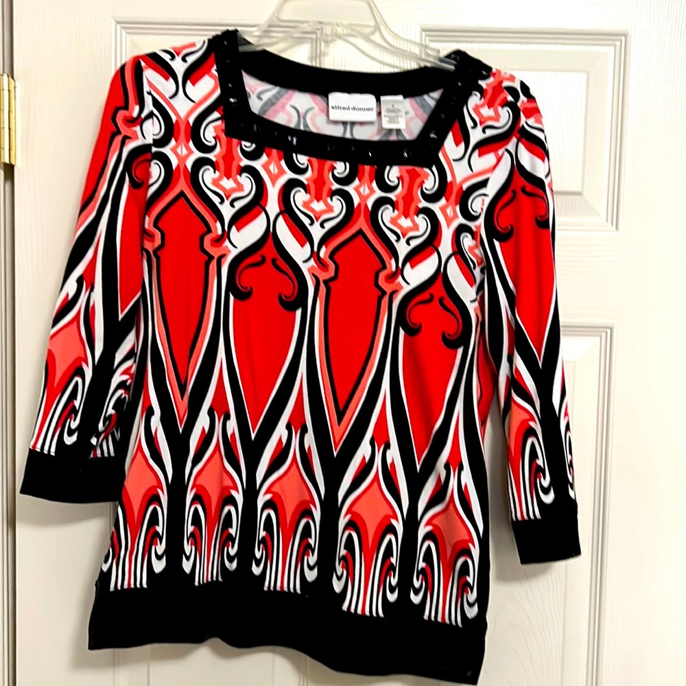 Alfred Dunner top,  size S